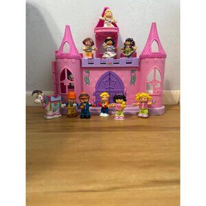 Fisher-Price Little People Disney Princess Castle Playset With Figures & Horse